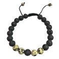 thumbnail image 4 of Bracelets Assortis Mode Réglable Noir Mat Roches Diffuseur Bracelet Perles de Prière Femmes Accessoires Cadeaux pour Hommes Balmatin, 4 of 6