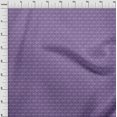 thumbnail image 4 of oneOone Rayon Purple Fabric Floral Sewing Craft Projects Fabric Prints By Yard 56 Inch Wide, 4 of 5