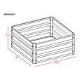 thumbnail image 3 of Arrow Growit Raised Bed Garden 36X36X17, 3 of 8