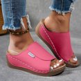 thumbnail image 2 of DXOUPM Sandals for Women Wedge Comfortable Breathable Open Toe Casual Beach Summer Sandals, 2 of 4