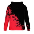 thumbnail image 4 of Penkiiy Chandails à Capuchon Graphiques Colorés Unisexes Impression 3D Chandail Cool Design Cool avec Poche pour Hommes et Femmes TP Rouge, 4 of 4