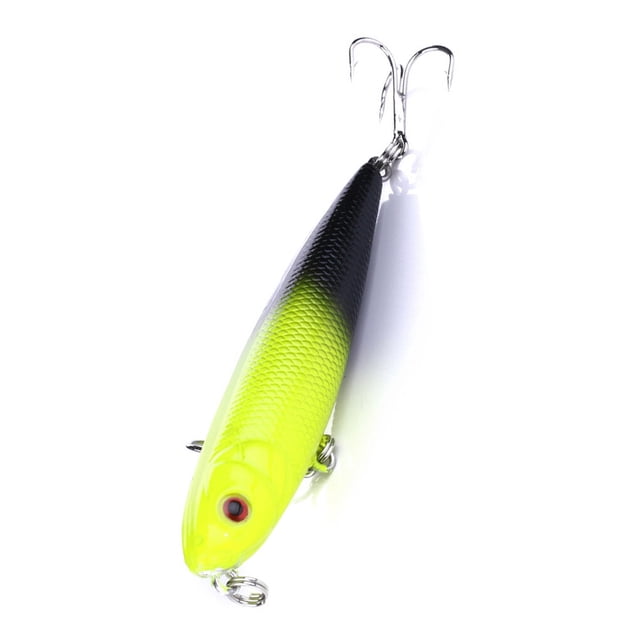 1pcs/7pcs 3D Eyes Hooks Simulation Fish Hard Fish Hard Bait Bait Deep Sea Bass Fishing Tackle Aritificial Lures