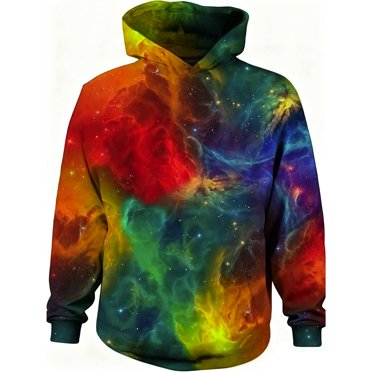Zecgelong Street Style Boys Hoodie With Digital Print Long Sleeve Pullover Casual Comfort Fit Youth Sweatshirt For Kids Size Purple 13-14 Years