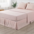thumbnail image 2 of JML Ensemble de Douillette California Très Grand, Ensemble de Lit 8 Pcs en Microfibre Douce Teintée Cationique, Rose, 2 of 7