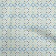 thumbnail image 1 of oneOone Silk Tabby Light Mint Green Fabric Geometric Sewing Craft Projects Fabric Prints By Yard 42 Inch Wide, 1 of 4