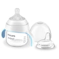 thumbnail image 1 of Philips Avent Natural Trainer Sippy Cup with Natural Response Nipple and Soft Spout, Clear, 5oz Cup, SCF263/01, 1 of 2
