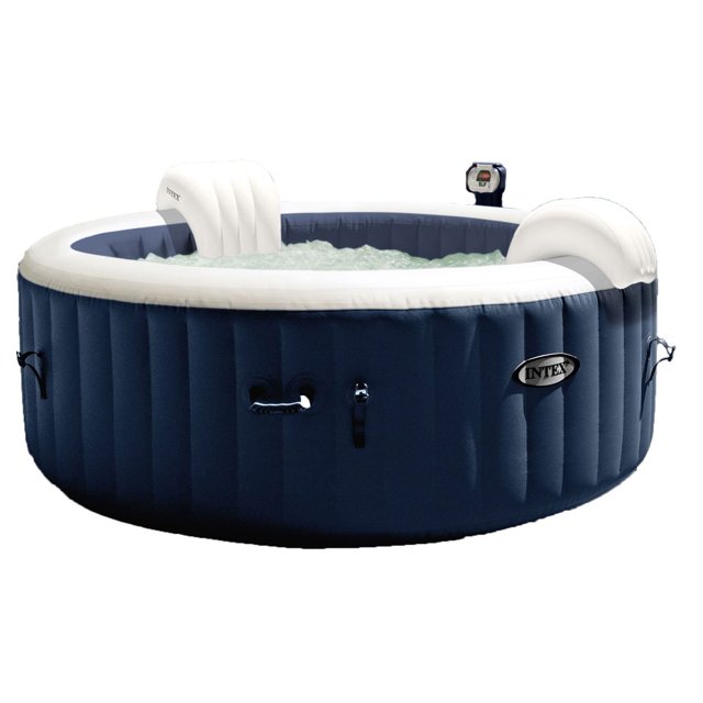 Intex 28405E 4-Person Inflatable Hot Tub w/Seat (2 Pack) & Pool Filter (6 Pack)