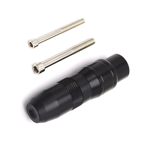 Baohd Motorbikes Anti-Fall Protector Small Anti Crash Caps Wide Application Useful Stainless Steel Shatter-Resistant Motorcycle Black
