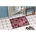 thumbnail image 4 of Carolines Treasures BB5195MAT Vin Rouge sur Tapis Intérieur Ou Extérieur, 18 x 27 Po., 4 of 4