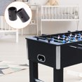 thumbnail image 2 of 16pcs Foosball Black End Caps Foosball Table Rod Plugs Iron Pole Safety Caps, 2 of 8