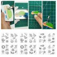 thumbnail image 4 of Hand-Made Accessories Translucent Heat Shrink Sheets, Sturdy 12Pcs Heat Shrink Sheets, For Gifts Home, 4 of 8