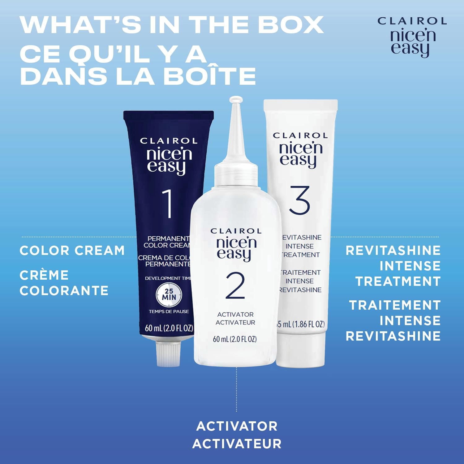 Coloration permanente Clairol Nice'n Easy