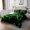 Green, variant on YST Boys Gaming Room Bedspread Queen Gamer Quilt Set 3 Pcs, Blue Geometry Honeycomb Print Coverlet Set, Gamepad Controller Decor Bed Set Modern Abstract Plaid Bedding