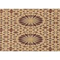 thumbnail image 1 of Ahgly Company Machine Washable Indoor Rectangle Transitional Yellow Orange Area Rugs, 2' x 4', 1 of 7