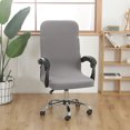 thumbnail image 1 of Meitianfacai Solid Color Brushed High Elastic Chair Cover Soft And Comfortable Chair Seat Cover -proof And Dirt- Chair Slipcover Suitable For Dining Chair, 1 of 9
