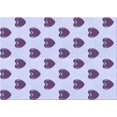 thumbnail image 1 of Ahgly Tapis Rectangulaire Lavable en Machine Intérieur Lavande Bleu, 6 Pieds x 9 Pieds, 1 of 7