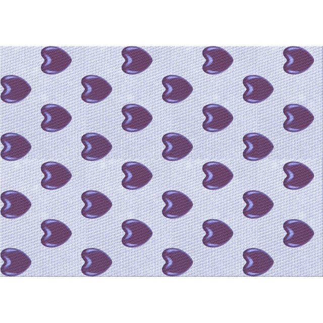 Ahgly Tapis Rectangulaire Lavable en Machine Intérieur Lavande Bleu, 6 Pieds x 9 Pieds