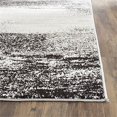 thumbnail image 4 of SAFAVIEH Adirondack Collection ADR112G Moderne Abstrait Non-Déchirage Salon Chambre à Coucher Tapis, 8' x 8' Rond, Argent / Multi, 4 of 4