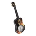 thumbnail image 4 of Modern Wall Clock, Decorative Simulation Ukulele Style Large Numbers Quartz Wall Clocks for Bedroom Student Dormitory Office, 4 of 7