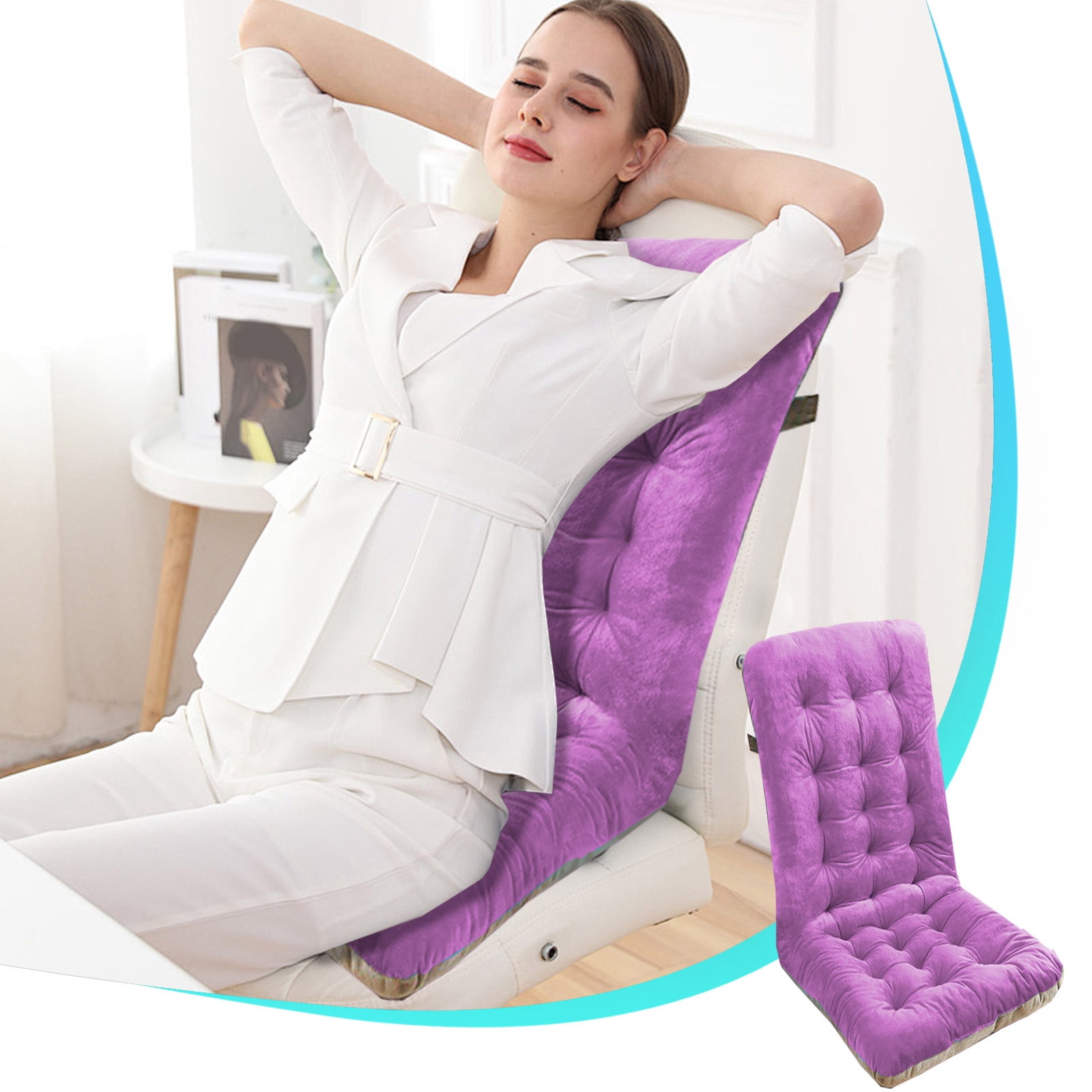 VBXOAE Tufted Floor Cushion for Living Room and Office Friendly Breathable Fabric Non slip Stability Maximum Comfort and Support Stable and Restorative