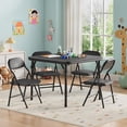 thumbnail image 1 of Eastvita 's Foldable Table/4 Chairs Set for Ages 2-10/Versatile Activity Set with Non-Slip Legs/Lightweight Structure/Easy to Store in Small Spaces/Ideal for Dining/Storage, 1 of 5