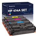 thumbnail image 1 of Ensemble de Cartouches de Toner HP 414A Compatibles (avec Puce) par Superink, 1 of 6