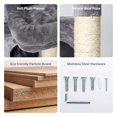 thumbnail image 5 of Large Cat Trees, Big Cat Tower For Indoor Cats, Tall Cat Tree With 3 Cushioned, 5 of 5