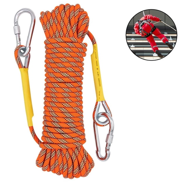 Corde de Survie d'Urgence Corde d'Escalade Extérieure Corde d'Évasion