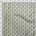thumbnail image 4 of oneOone Cotton Poplin Light Green Fabric Paisleys Sewing Material Print Fabric By The Yard 56 Inch Wide, 4 of 5