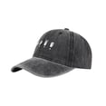 thumbnail image 1 of TopLLC Hot Water Washed Hat Hand Style Soft Cap For Men And Women To Make Old Face Small Baseball Cap black hat, 1 of 8