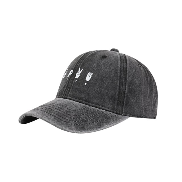 TopLLC Hot Water Washed Hat Hand Style Soft Cap For Men And Women To Make Old Face Small Baseball Cap black hat