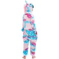 thumbnail image 3 of Combinaisons de Nuit pour Enfants à Capuche en Flanelle - Pyjama une Pièce pour Garçons et Filles, Vêtement de Nuit, Robe de Chambre pour Enfant, 4-8 Ans, 3 of 5