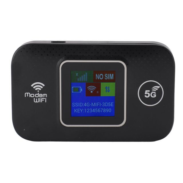 Modem Wi-Fi Mobile 4G, Alimenté par USB, Haute Vitesse 300 Mbps, Chiffrement de Sécurité, Écran LCD, Modem Wi-Fi Portable pour Téléphones Cellulaires