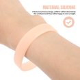thumbnail image 4 of Miangastore 100 Pcs Bracelets de Motivation Messages Design Simple Orange Amateur de Sports de Nuit Course de Nuit, 4 of 8