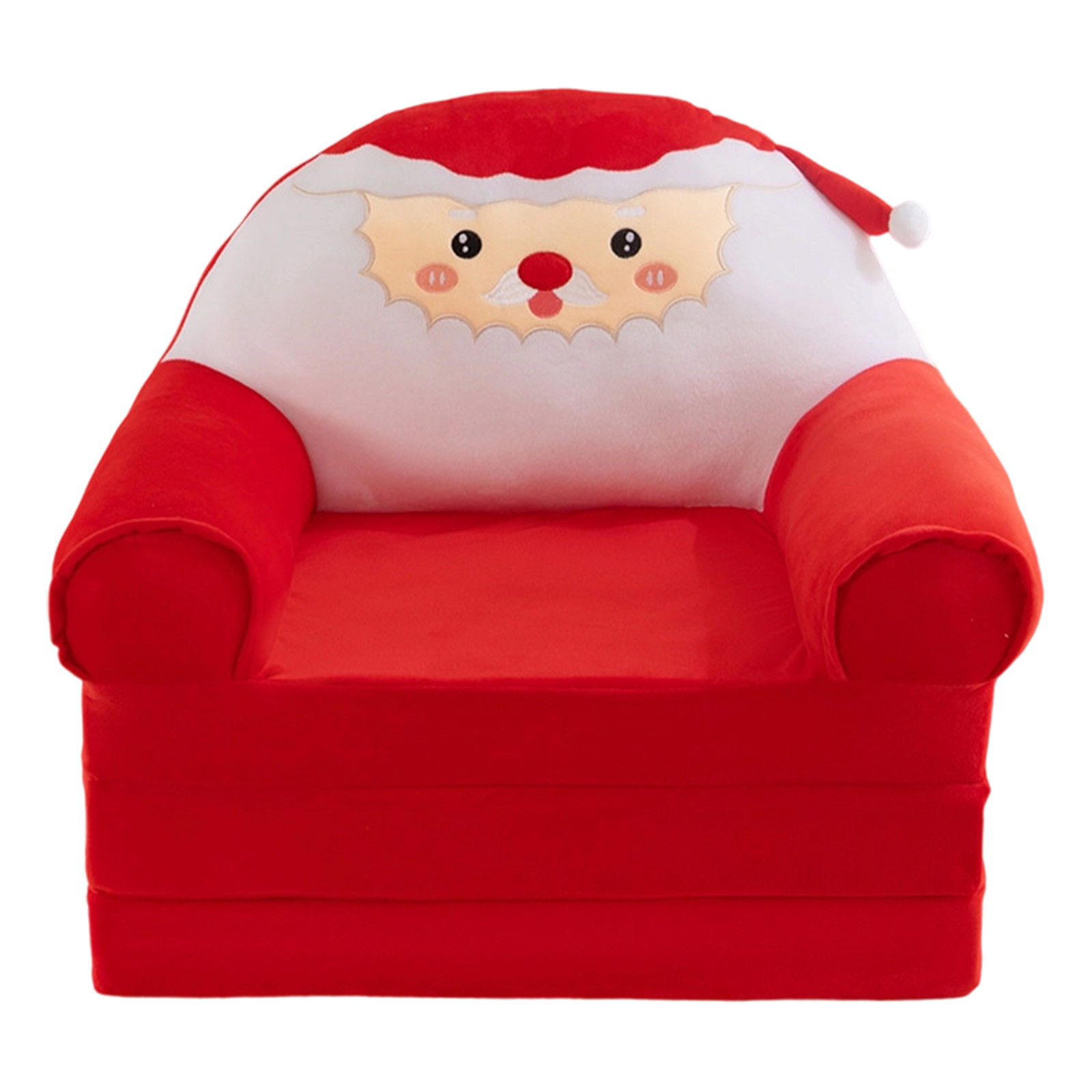 Includes The Sofa Cover，the Filling Is Not Included，Santa Sofa Slipcover for Kids Foldable Bed Couch Protector Fitted Stretchable Washable Jacquard Fabric