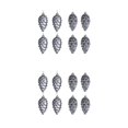 thumbnail image 2 of relayinert 8pieces Tree Decoration Eye-catching Pine Cone Decorations For Festive Dark Grey 2Set, 2 of 6