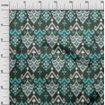 thumbnail image 2 of oneOone Silk Tabby Fabric Damask Ikat Print Fabric By The Yard 42 Inch Wide, 2 of 4