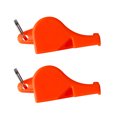 thumbnail image 2 of 2 Pcs Sifflet avec Sangle pour Kayak Pêche Randonnée Camping orange, 2 of 8