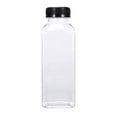 thumbnail image 2 of Chmadoxn Kitchen Storage & Organization, Plastic Juices Bottle Reusable Transparent Clear Beverage Containers With Lids For Juices Drinking Tea Milk Water Fridge Storage Plastics Water Bottle, 2 of 6