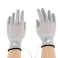 thumbnail image 1 of Conductive Fiber Electrode Gloves for TENS Machine, Pair, with Adapter Electrode  Wires, 1 of 7