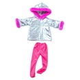 thumbnail image 1 of Staron 18 Inch Doll Clothes Accessories, 2PCS Baby Coat Doll Clothes and Pant Set for 18 Inch Doll, 1 of 5