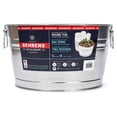 thumbnail image 1 of Behrens 5 Gallon Round Galvanized Weatherproof Steel Tub with Handles, 1 of 10