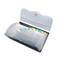 thumbnail image 1 of Noehoiugi Expandable B5 Accordion Receipt Folder Document Organizer Case For Bills Files Tax Records Large Capacity, 1 of 3
