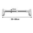 thumbnail image 2 of Sac à Outils pour l'Organisation de la Maison, Tringle à Vêtements Réglable Sans Perçage, Tringle à Rideau, Tringle de Douche, Cintre de Garde-Robe, Barre d'Espace pour Salons, Chambres, Salles de Bain, 2 Pcs, 2 of 7