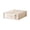 Blanc cassé, variante sur Birdeem Organiseurs et Rangement Pliables pour Draps, Organiseurs de Garde-Robe en Tissu de Lin avec Fenêtre, Boîte de Rangement Pliable pour Literie pour Draps et Oreiller, Organiseur Cube (13x15x5po, Blanc Cassé, 1 Pce)