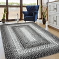 thumbnail image 1 of HOMERRY Area Rug 5x7 Washable Rug Modern Geometric Area Rug for Living Room, Gray, 1 of 7
