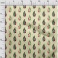 thumbnail image 2 of oneOone Viscose Chiffon Fabric Leaves & Floral Block Print Fabric By Yard 42 Inch Wide, 2 of 4