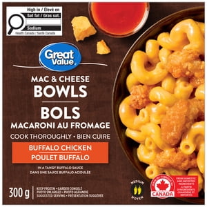 Great Value Buffalo Chicken Mac & Cheese Bowls, 300 g