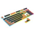 thumbnail image 2 of HK Gaming 108 Touches Double Shot PBT Pudding Agencement Ansi/ISO - Ensemble de Touches Pudding Profil OEM pour Mécanique Rétroéclairée, 2 of 5