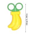 thumbnail image 2 of HOARBOEG Cute Fruit Scissors Set Carrot Banana Grape Strawberry Shape With Protective Cover Children's Paper Cutting Tools Safe, 2 of 3
